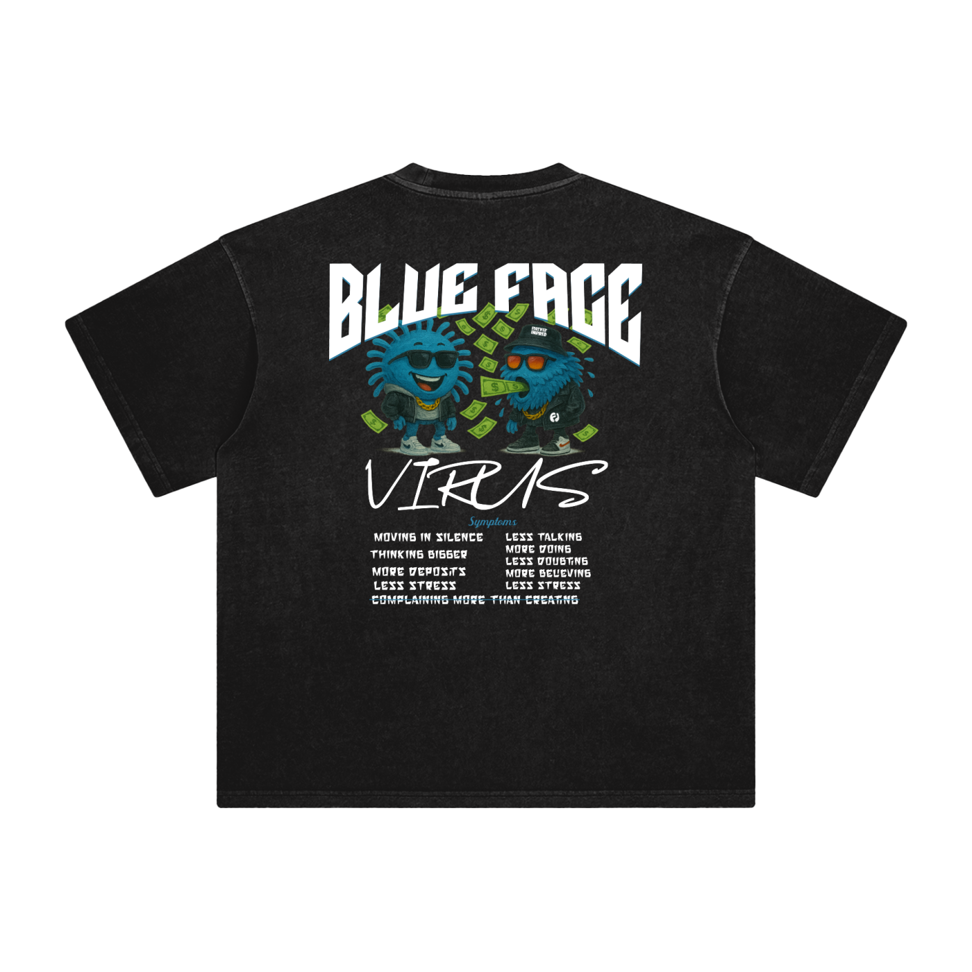 Blue Faces FI Washed T-Shirt