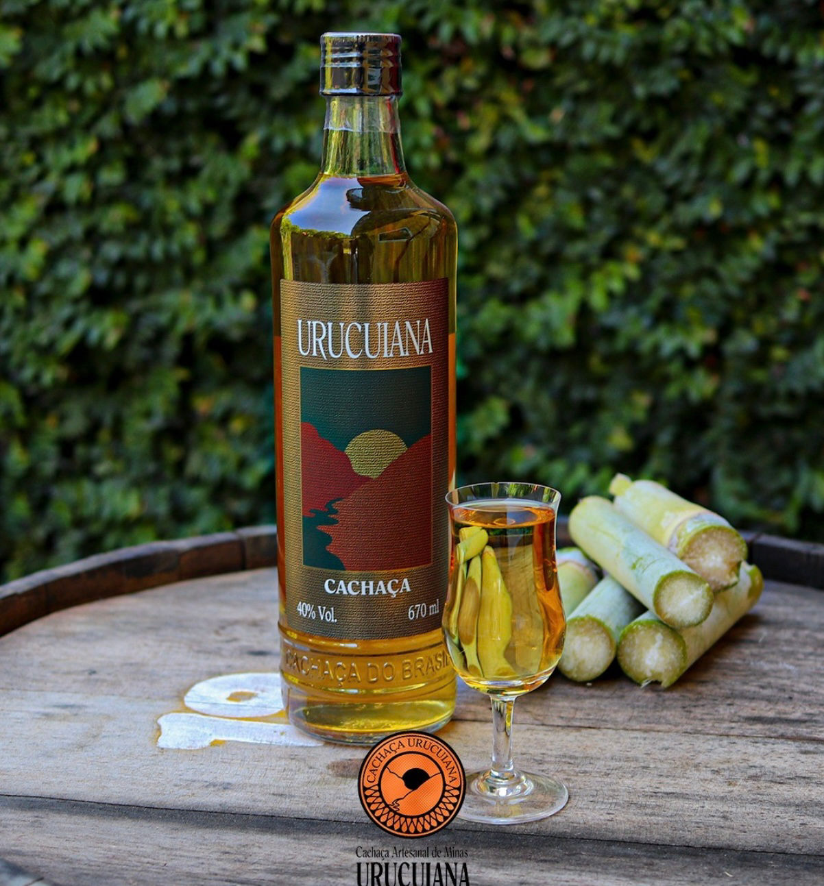 Cachaça Urucuiana Amburana 670ml