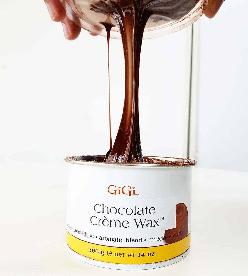 ภาพขนาดย่อ: Chocolate Creme wax Soft Wax 14 oz