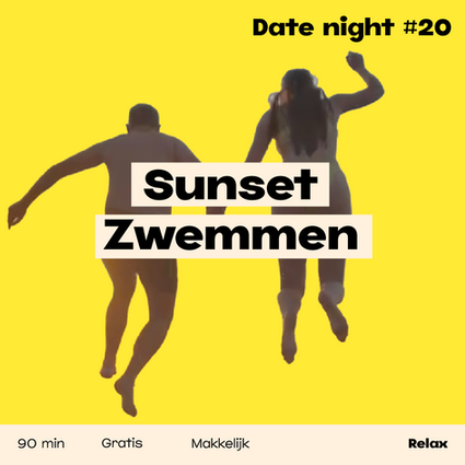 Date Night 20: Zwemmen bij zonsondergang