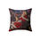 Thumbnail: Spun Polyester Square Pillow - "Santa Napping"