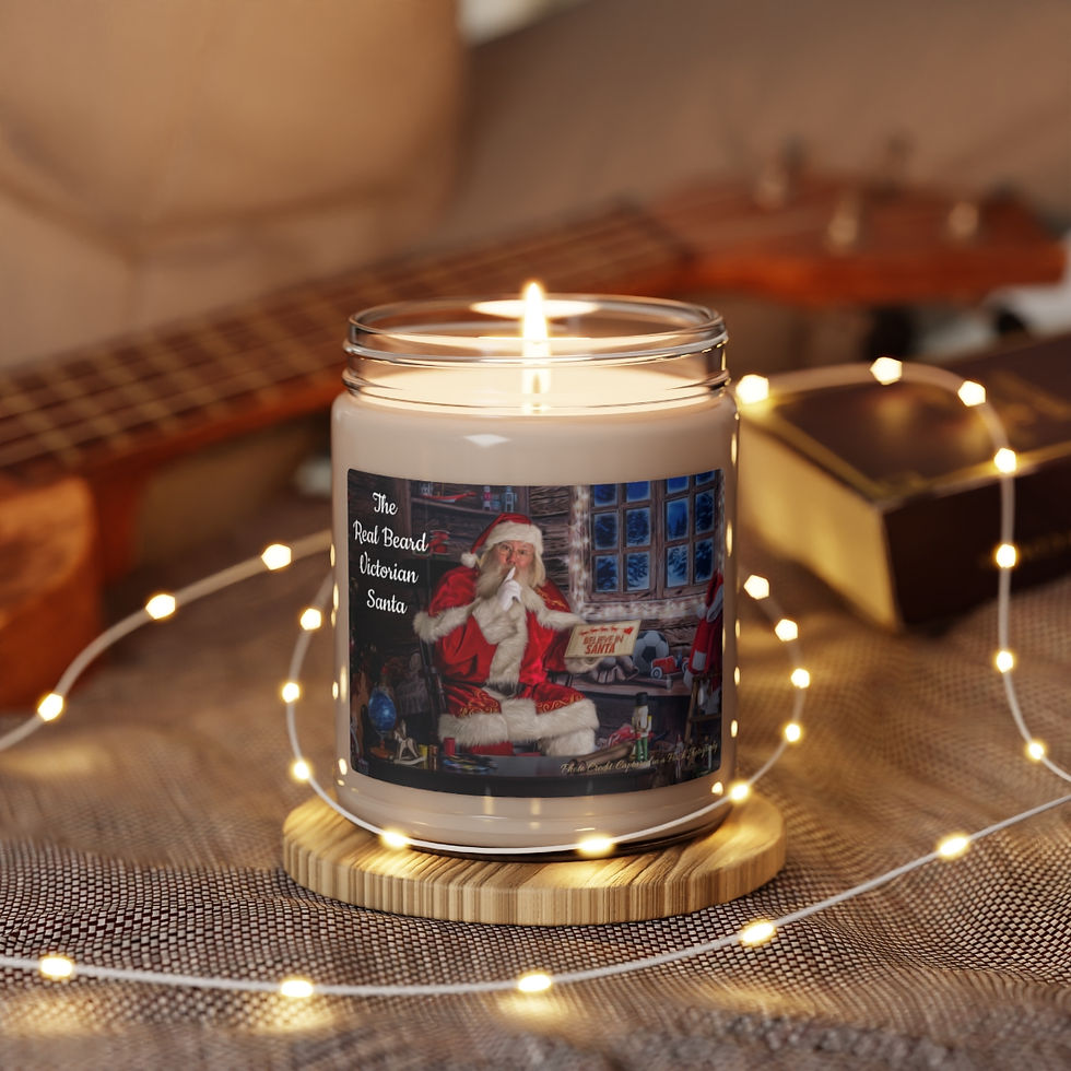Thumbnail: Scented Soy Candle, 9oz - "Believe in Santa"