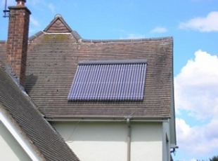 Solar Thermal on roof