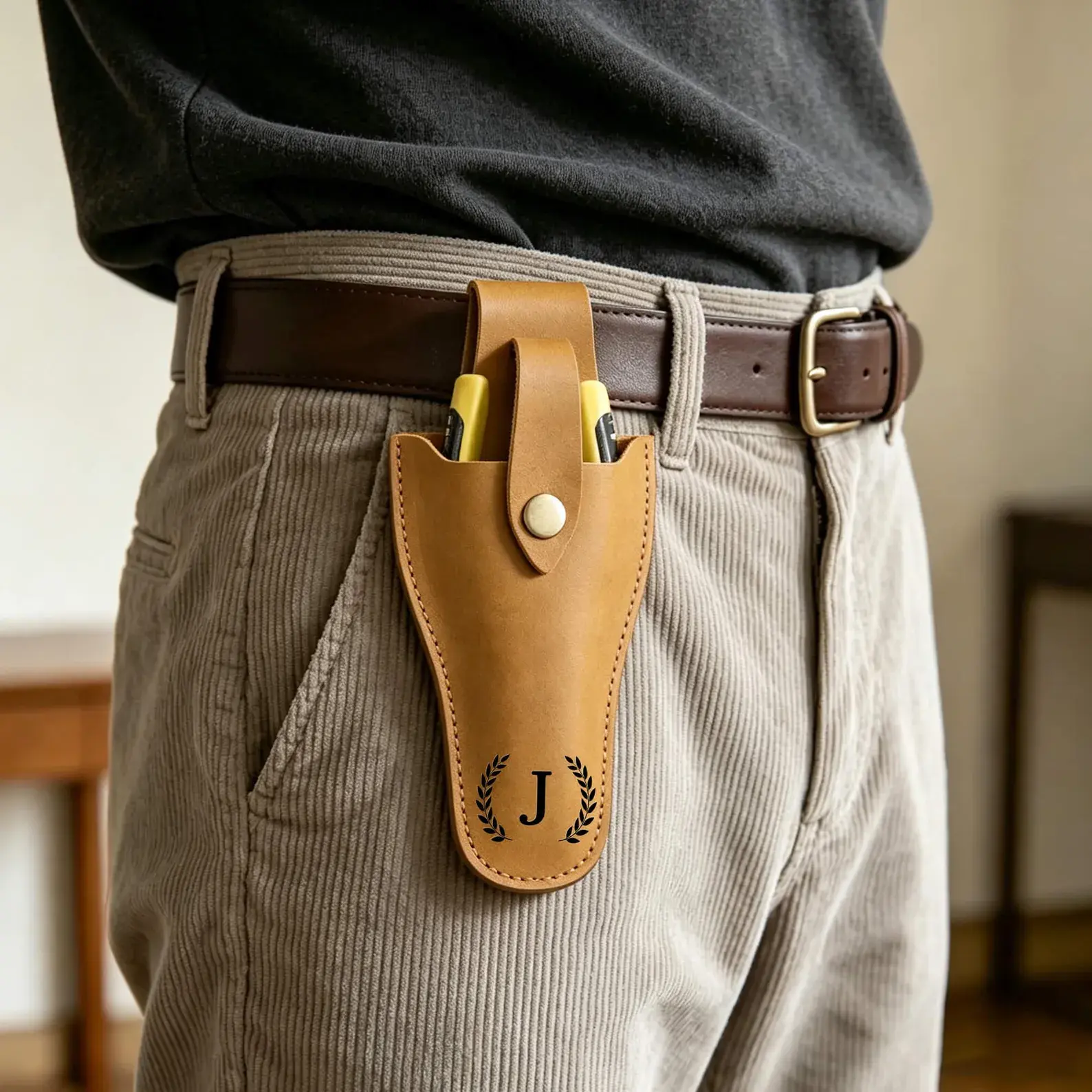 Garden Shears with Protective Holster for Easy Pruning