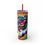 Thumbnail: Skinny Tumbler with Straw, 20oz