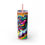 Thumbnail: Skinny Tumbler with Straw, 20oz