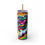 Thumbnail: Skinny Tumbler with Straw, 20oz