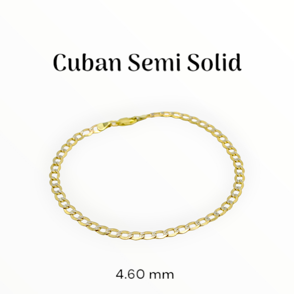 Thumbnail: 14K Gold Anklet (10-Inch)