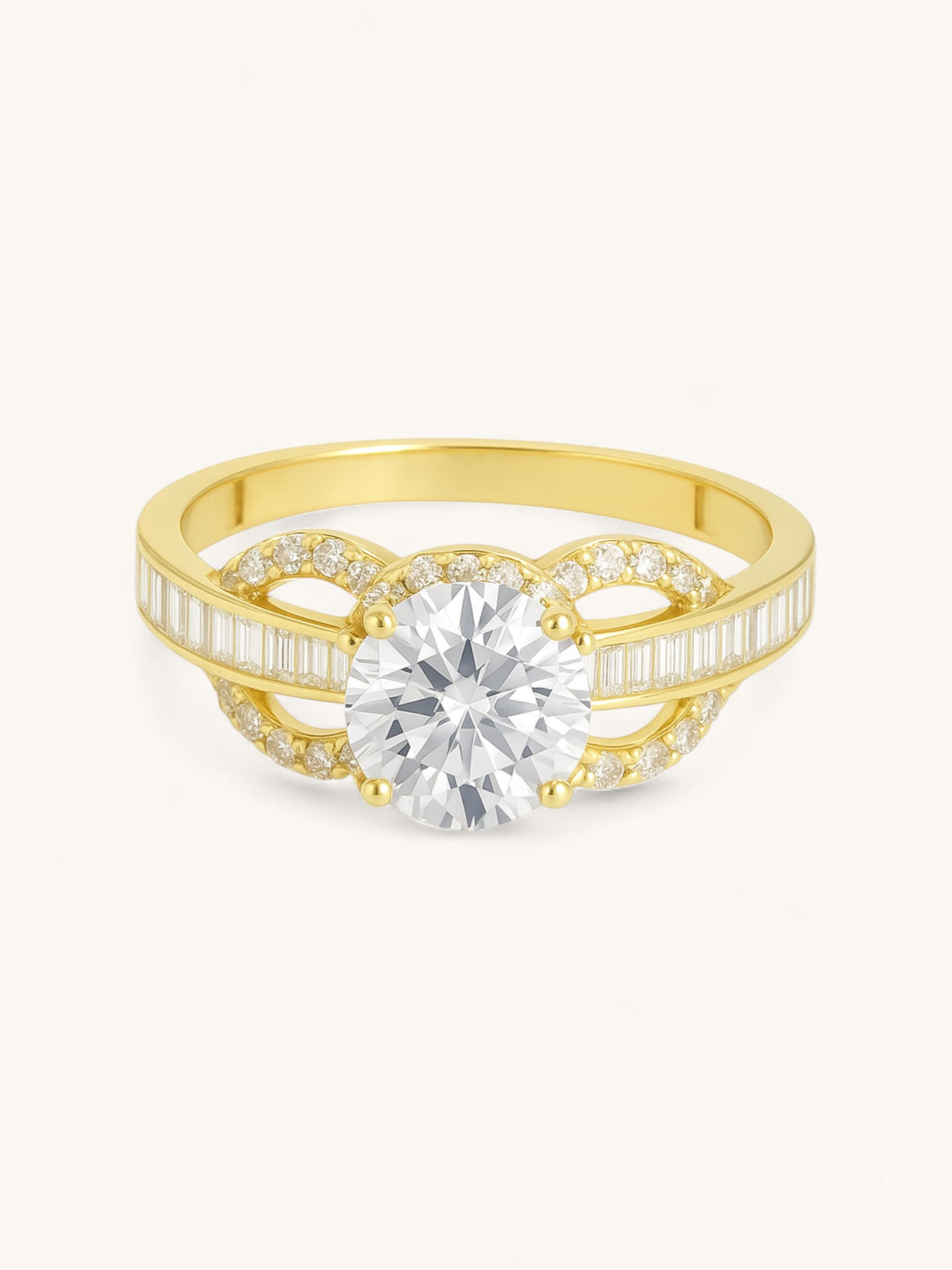 Eternelle Radiance Ring 14k Gold