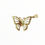 Miniatura: Mariner / Gucci Two Tone Necklace Chain with Mimi Style Butterfly Pendant