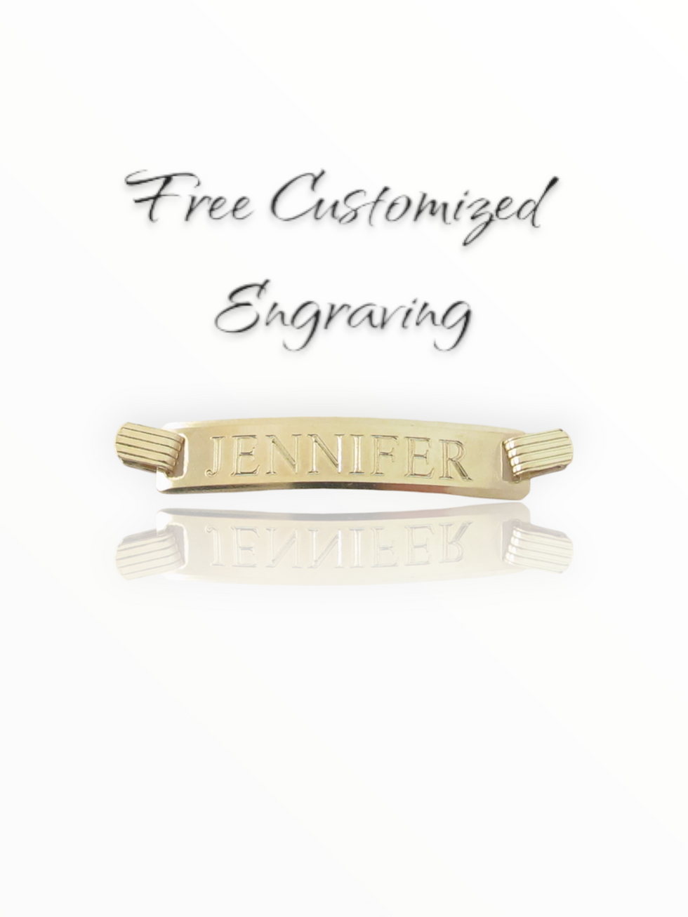 Miniatura: Pave Miami Curb Cuban Link ID Bracelet 3 mm Semi Solid 14K Two Tone Yellow White