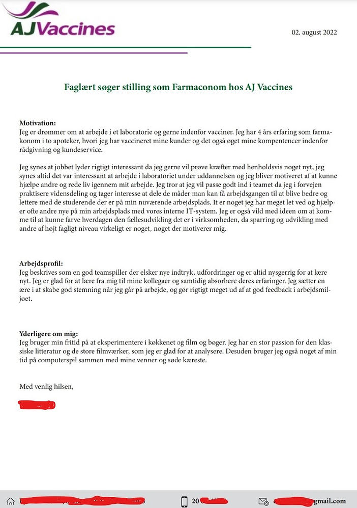 More readable application