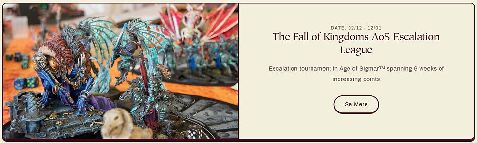 The Fall of Kingdoms gaming event in Roskilde