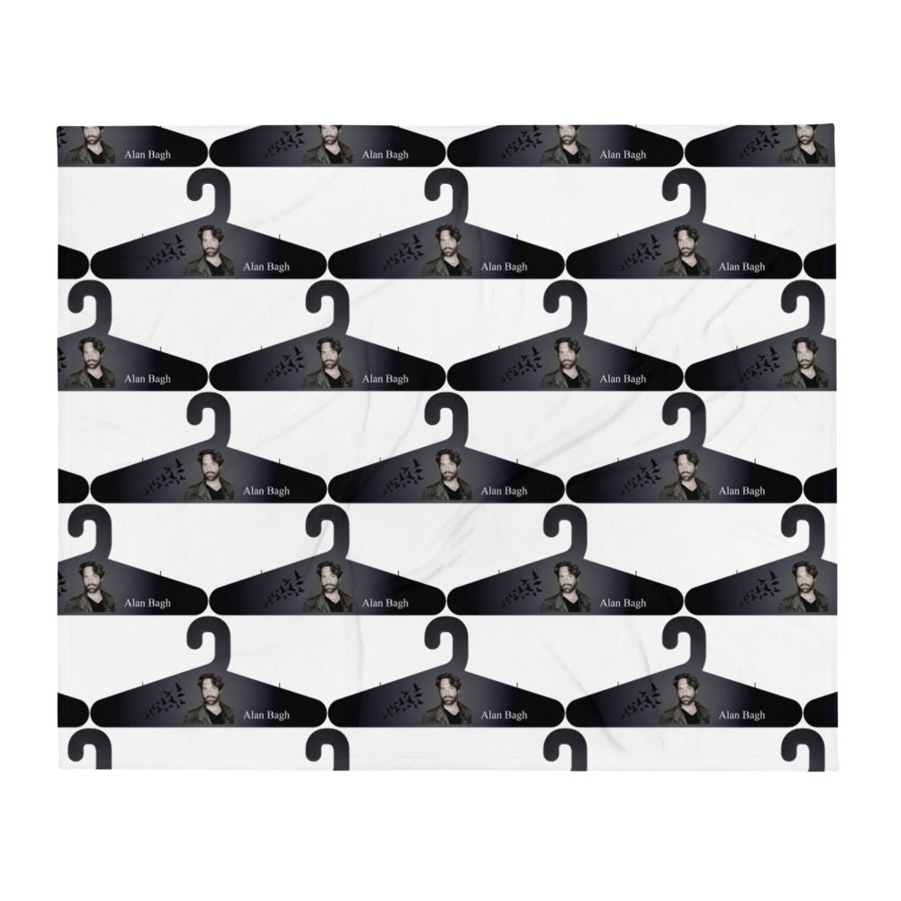 Alan Bagh Hanger Throw Blanket