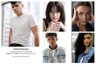 What is a Comp Card for Models?