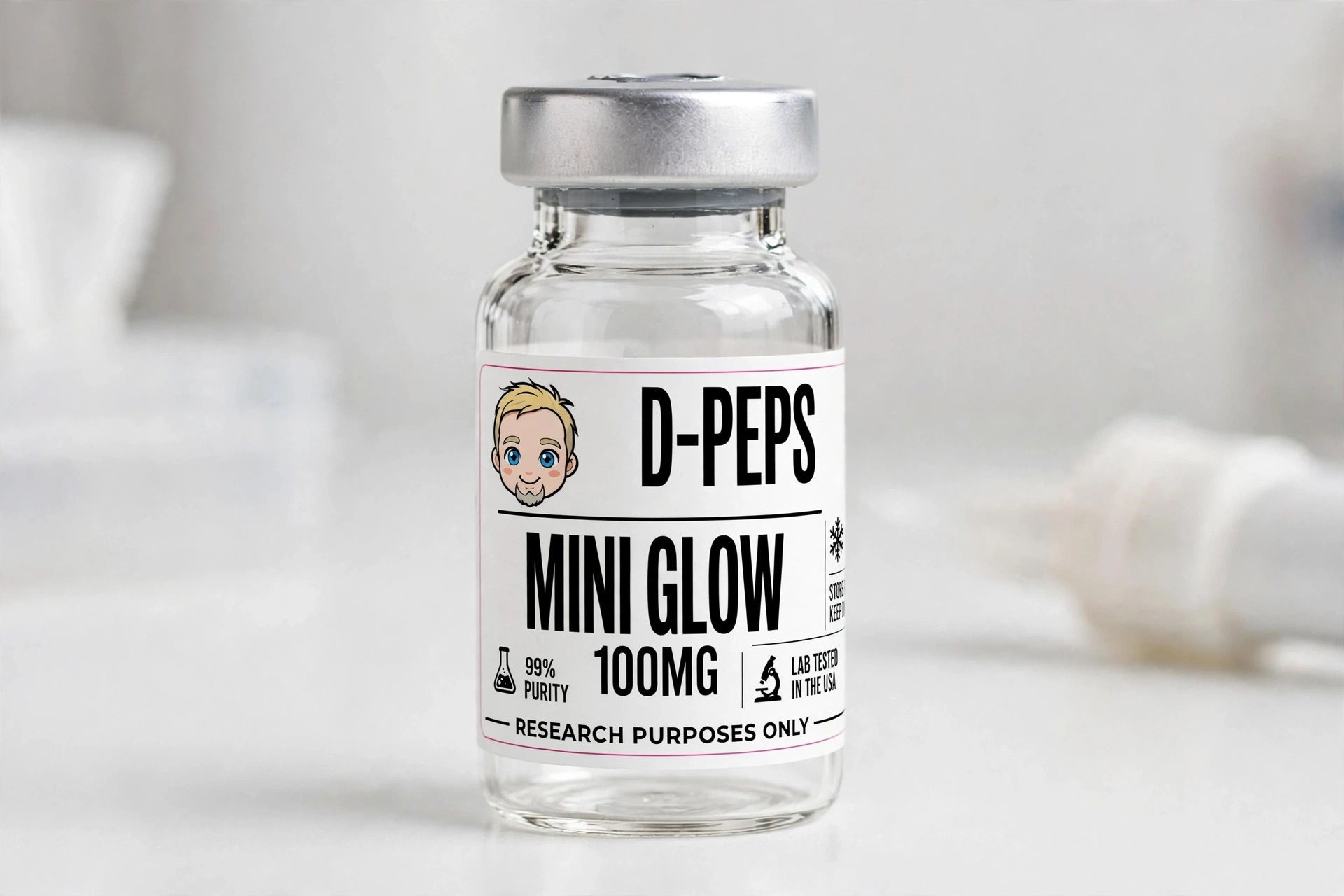 GHK-cu 100MG (Mini Glow)