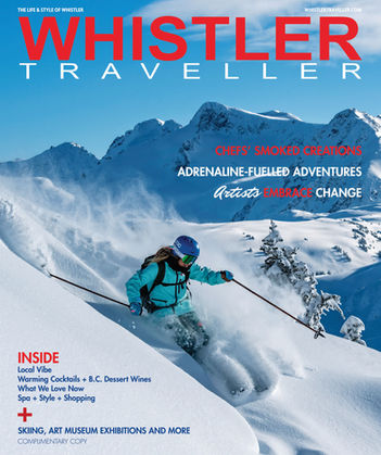 Whistler Traveller Magazine, Marie-Pierre Préfontaine, Whistler Resort, Skiing