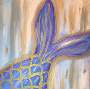 Shimmering Mermaid Tail