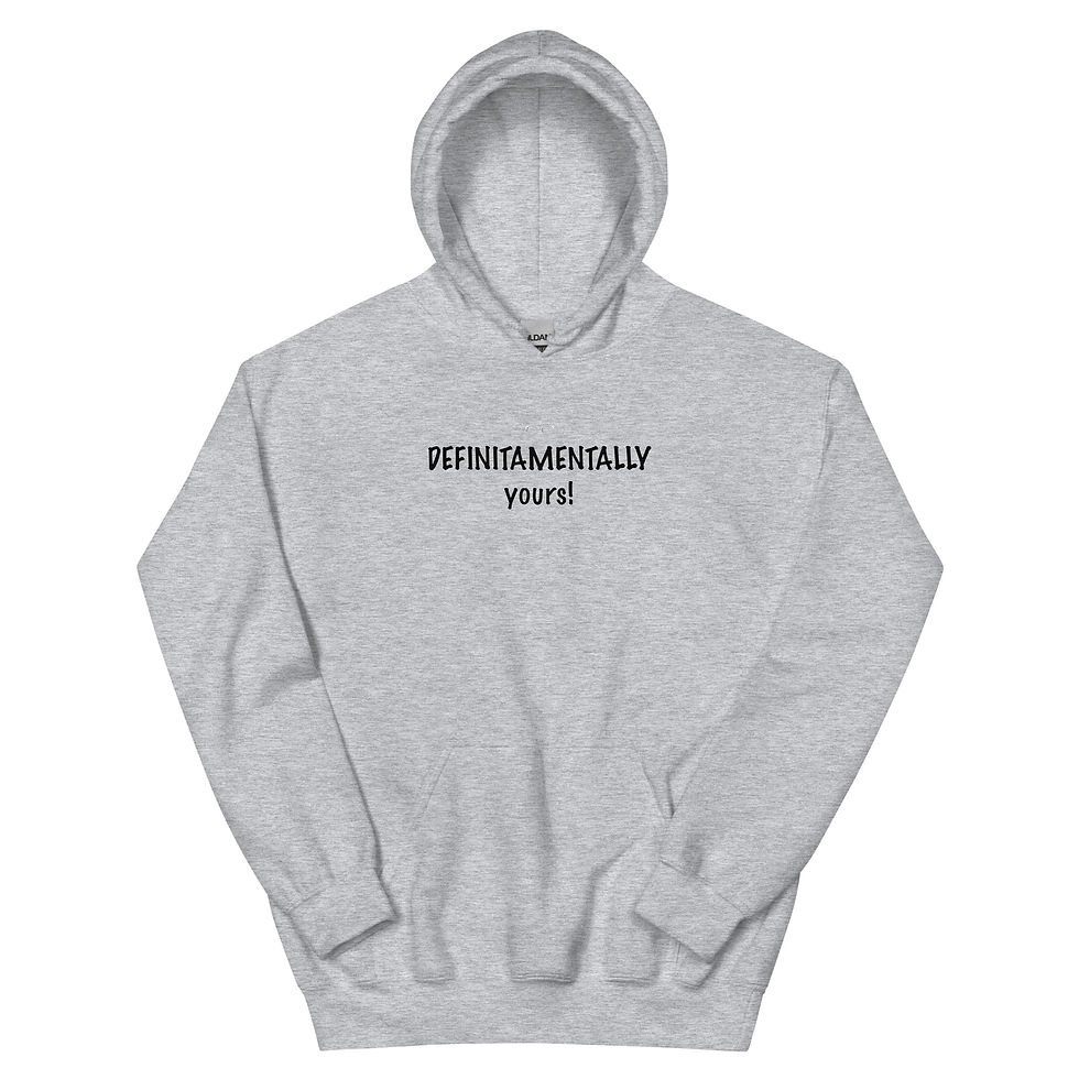 Thumbnail: Definitamentally Yours - Unisex Oodie