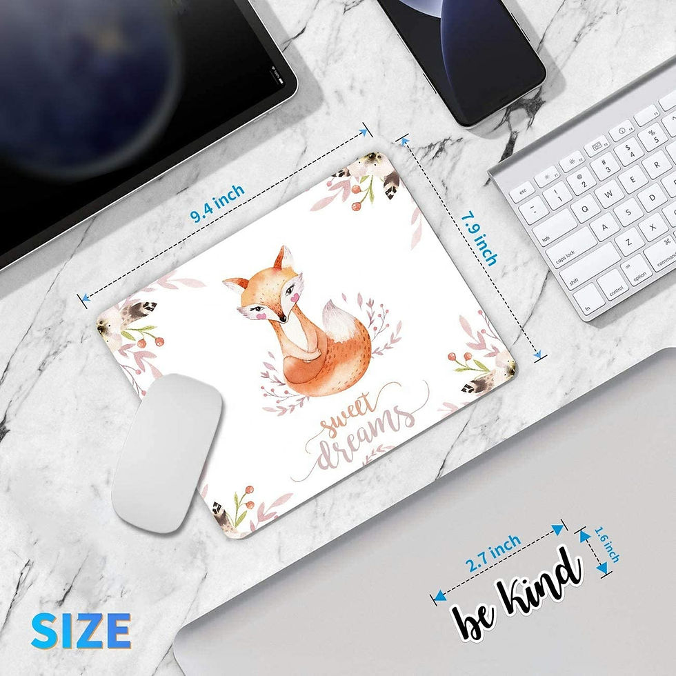 Thumbnail: Sweet Dreams Fox Mouse Pad