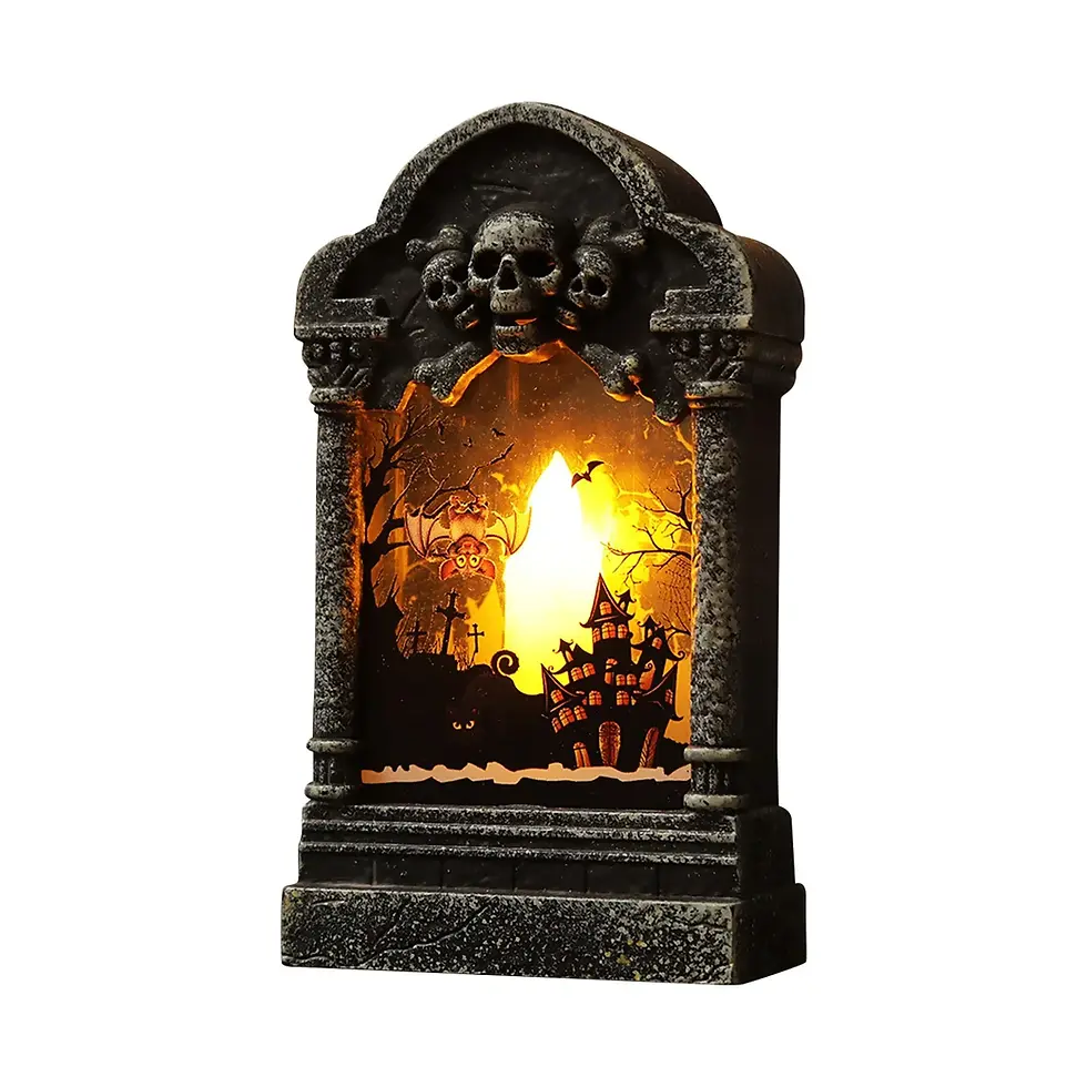Thumbnail: Halloween Headstone Light Halloween Party Decoration LED Lamp
