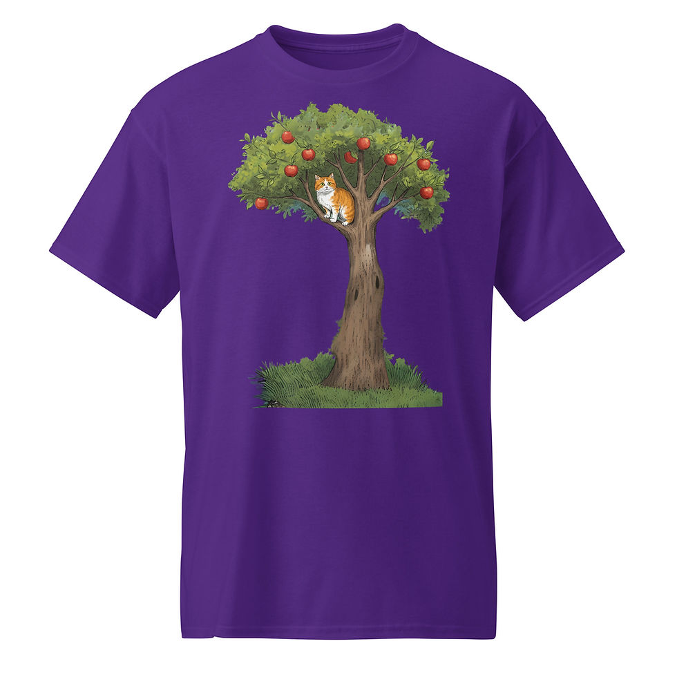 Thumbnail: Orange Cat in Apple Tree