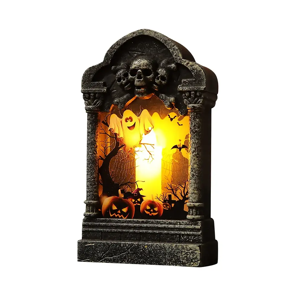Thumbnail: Halloween Headstone Light Halloween Party Decoration LED Lamp
