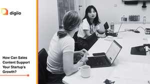 Two colleagues collaborating in a meeting.