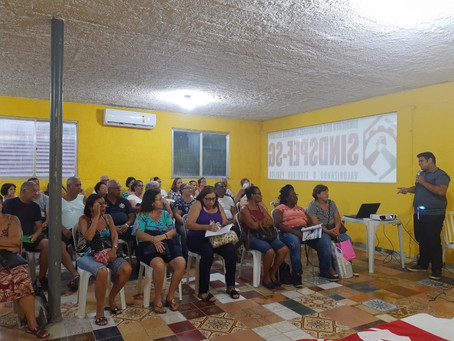 Sindspef orienta servidores sobre Plano de Saúde