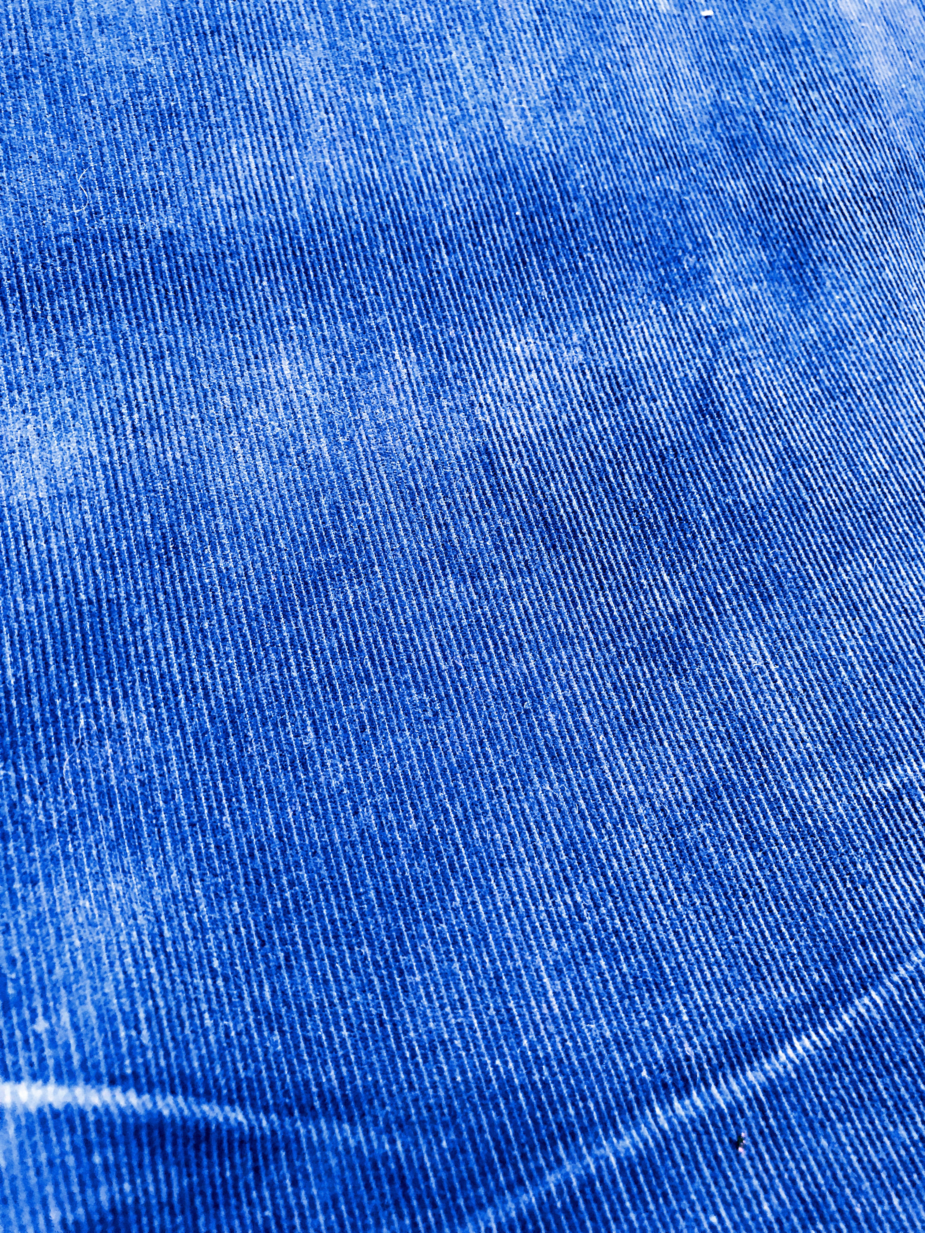 Velours milleraies Bleu Profond