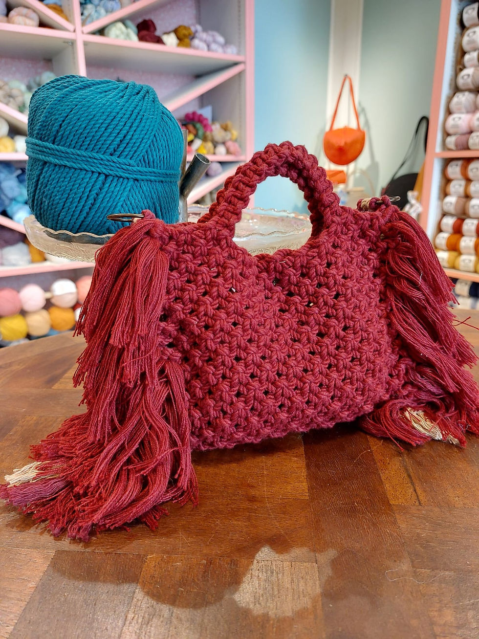 Le sac Macramé