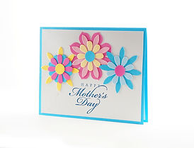 mothers day bright punch flowers handmade card littlelu4u 01.JPG