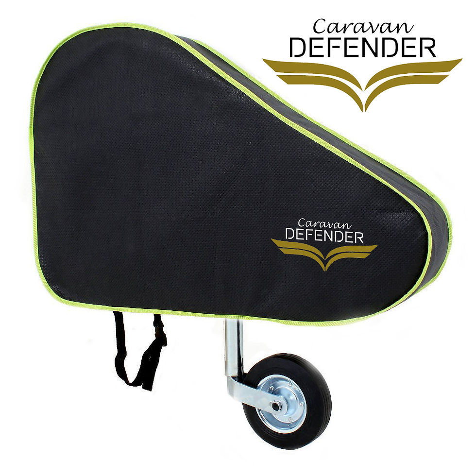 Caravan Defender Tow Hitch Cover Dark Grey/Green Caravan Defender