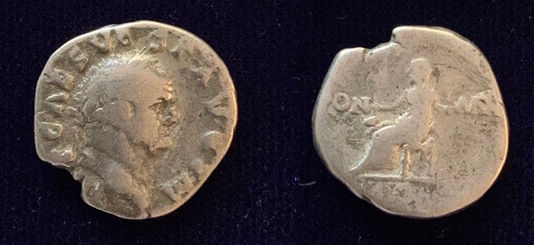 Vespasian AR Denarius 71 CE