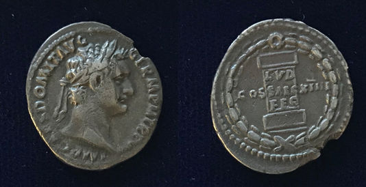 Domitian AR Denarius 88 CE