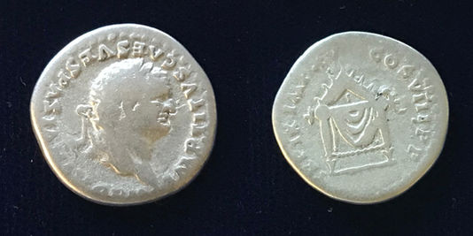 Titus AR Denarius 80 CE         January 1 - June 30
