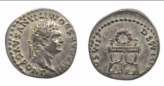Domitian AR Denarius 81CE      (Group 3)
