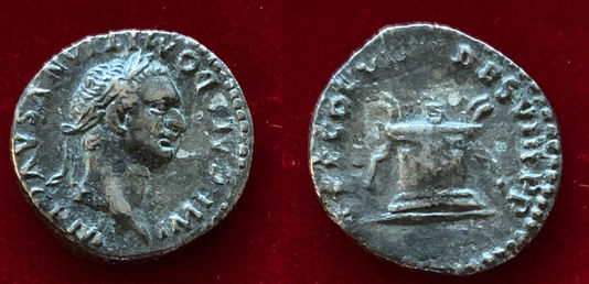 Domitian AR Denarius