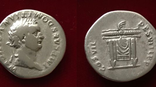 Domitian AR Denarius 81 CE