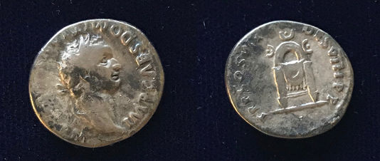 Domitian AR Denarius 81 CE     (Group 4)