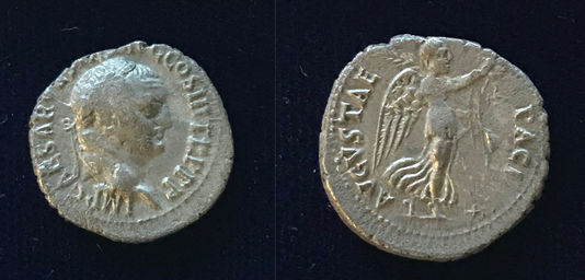 Vespasian AR Denarius 71 CE (Group 5)