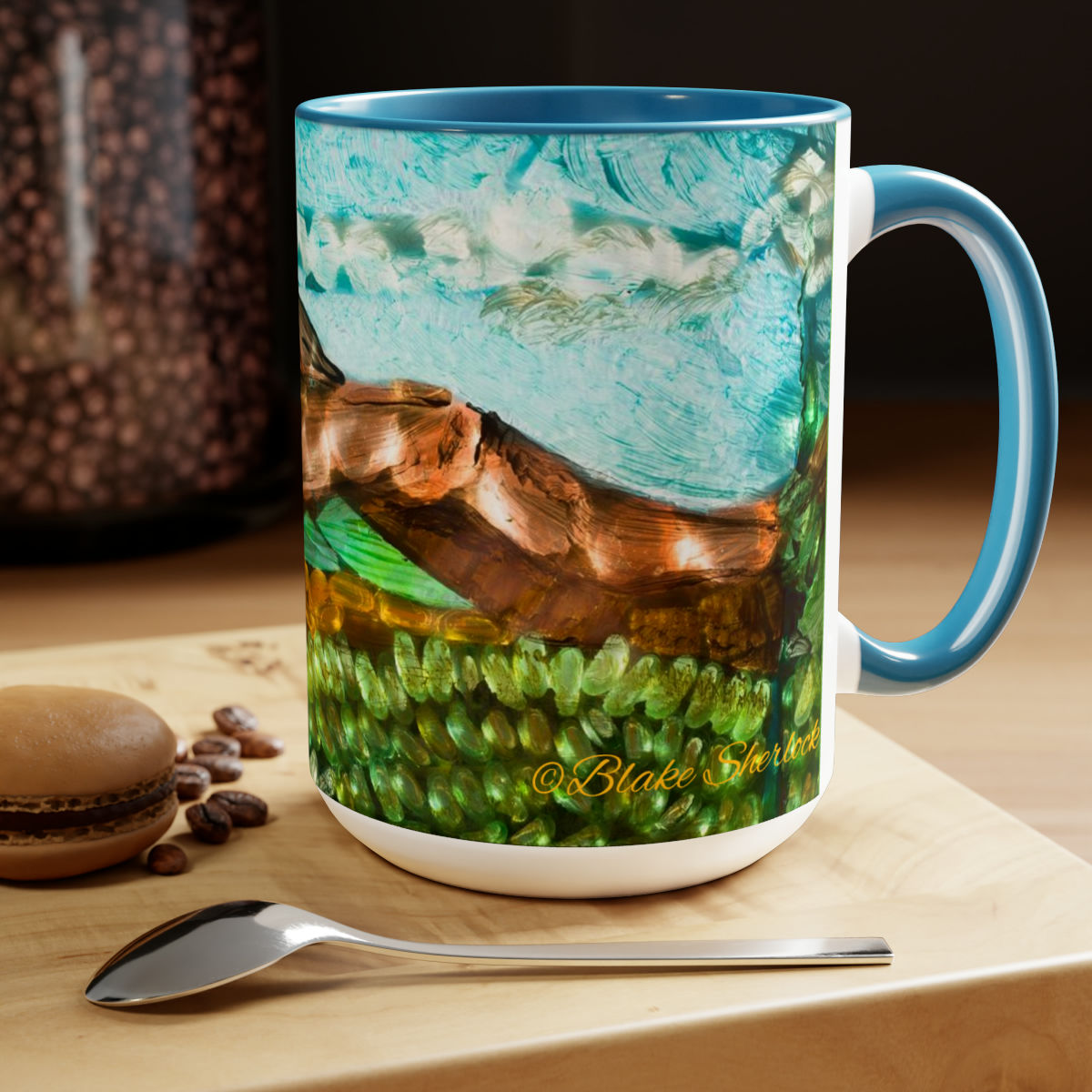 Bodyscape #1 Coffee Mug, 15oz