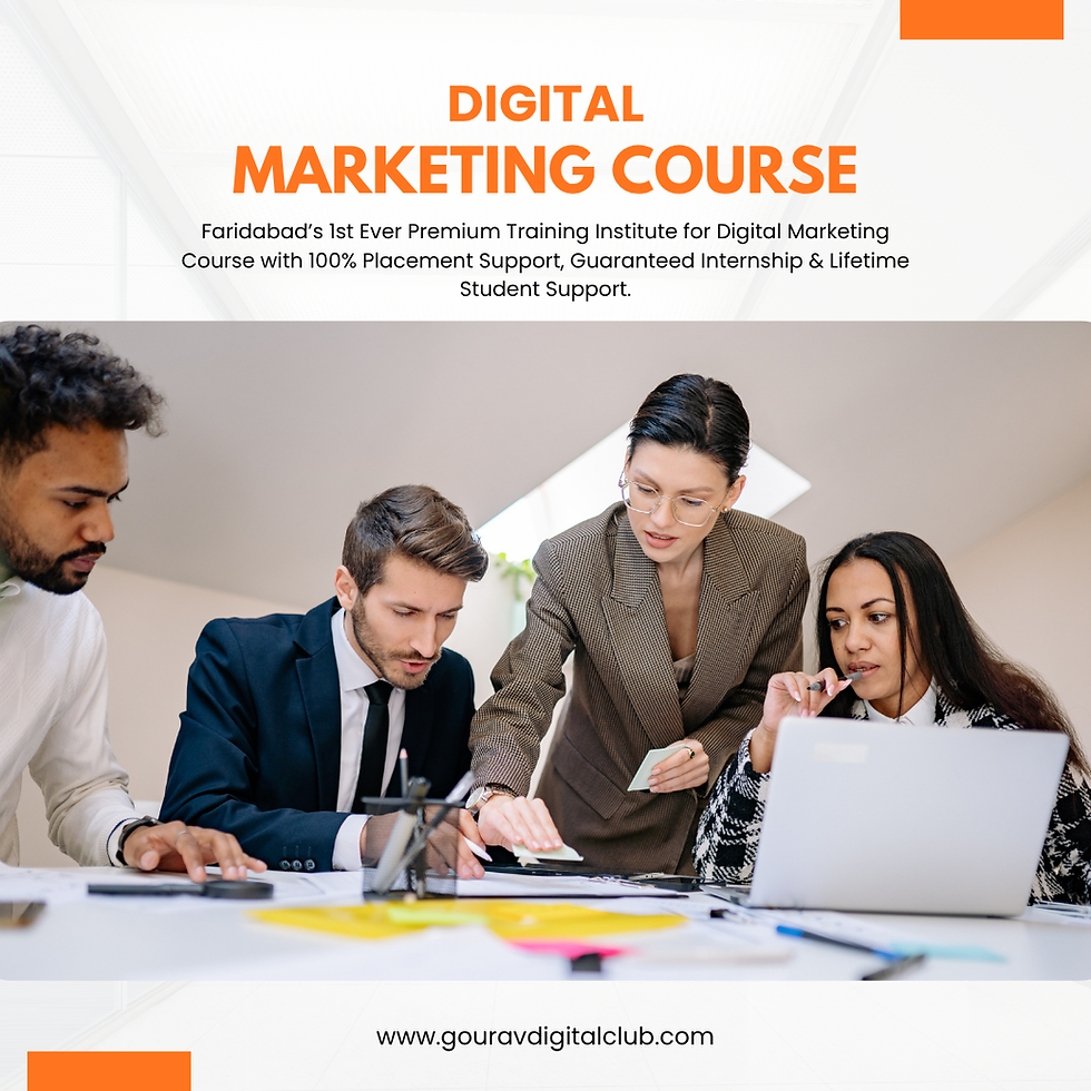 digital marketing course in Faridabad