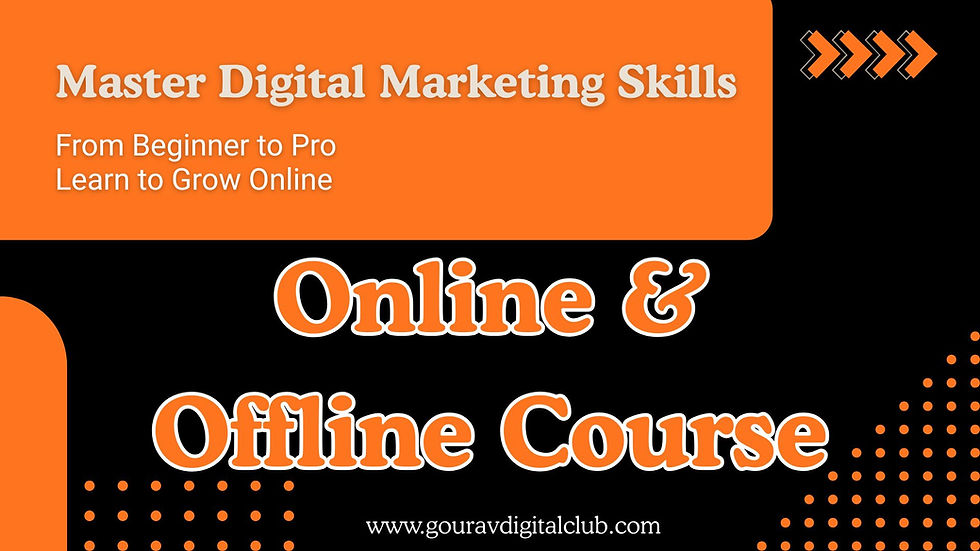 best Digital Marketing Course in Faridabad