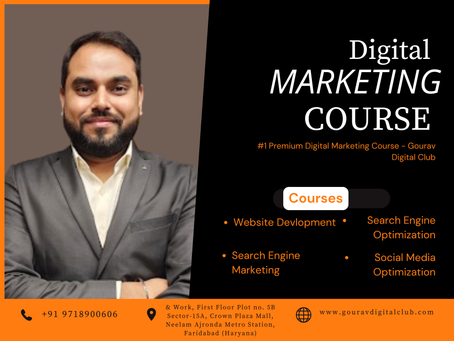 digital marketing course in Faridabad 