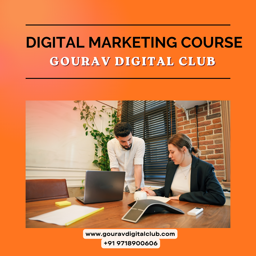best digital marketing course in Faridabad