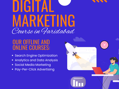 Top Digital Marketing Institute Faridabad | SEO, PPC, SMM Course 2025