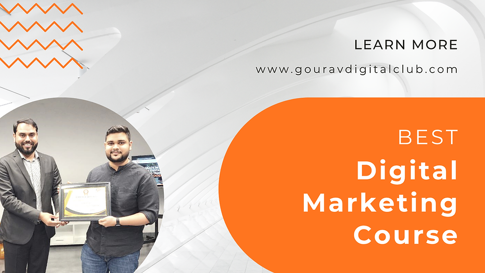 digital marketing course in Faridabad