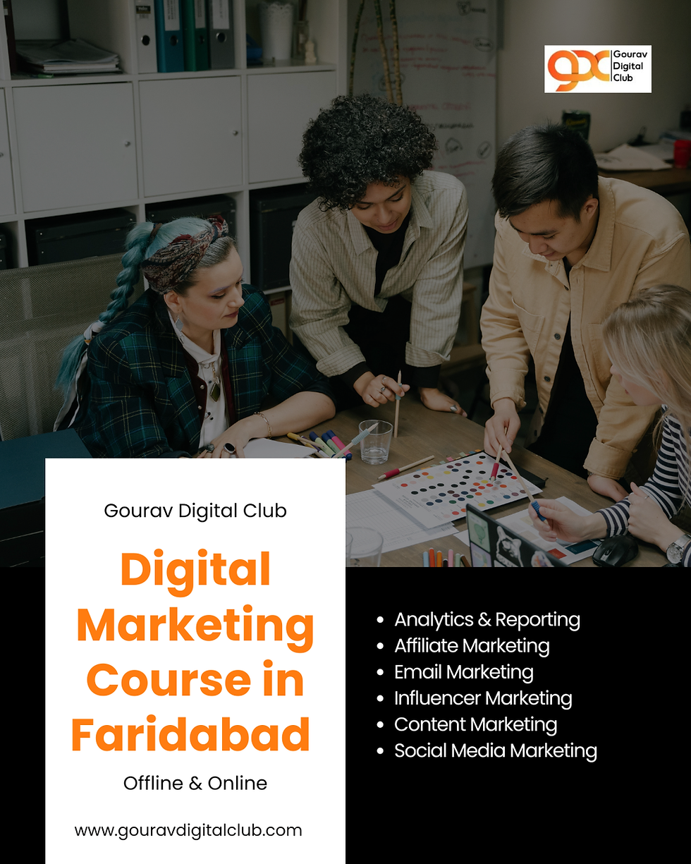 digital marketing course in Faridabad