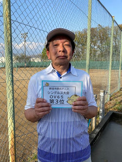 OV65第3位　森平博昭(一般)